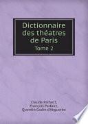 Télécharger le livre libro Dictionnaire Des Th?atres De Paris